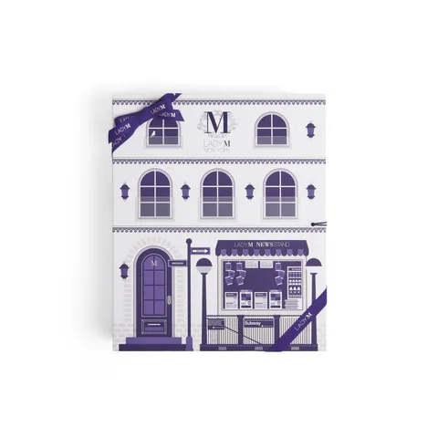 A thumbnail shot of a Lady M 8-piece Midtown Box Bon Bon Book.