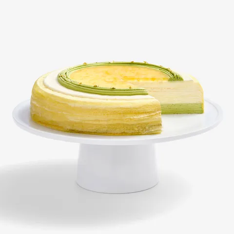 Yuzu Matcha Mille Crêpes - 9 inches · Lady M