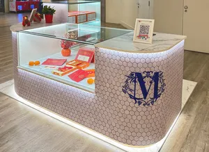 Image of Lady M's pop-up at United Square in Singapore.