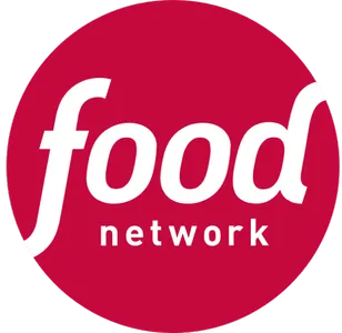 Food Network Logo in red on transparent background