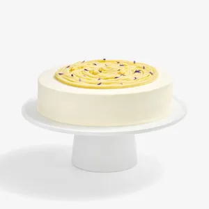 Sweet Potato Shortcake with sweet potato cream swirl and cornflower petals